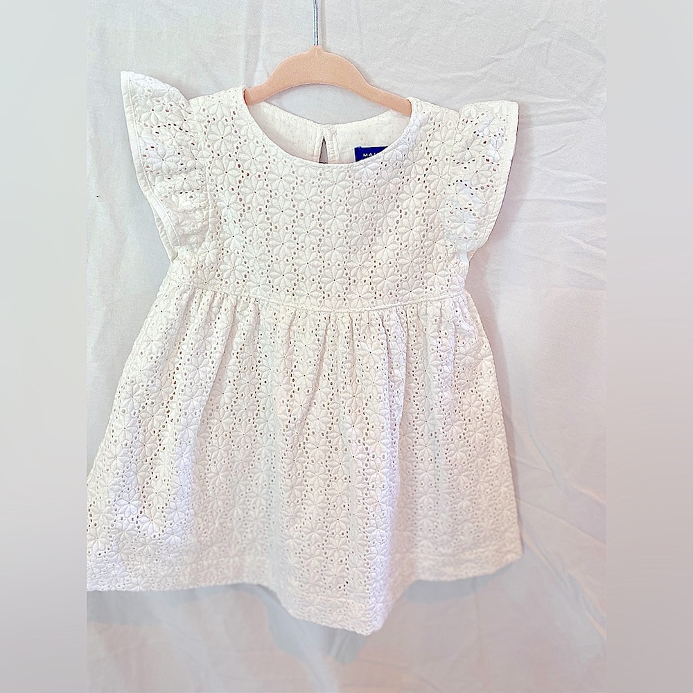 BRAND NEW W/ OUT TAGS. Maisonette crochet summer dress. Size 1year.